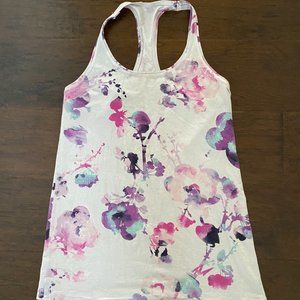 Blurred Blossoms Cool Racerback Lululemon